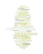 Der Koalitionsvertrag als Wortwolke ist als Bild unter "Dateien" herunterladbar.