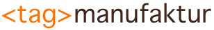 Das Logo der Tagmanufaktur